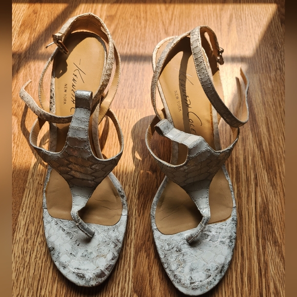 Kenneth Cole leather heels - Picture 2 of 5